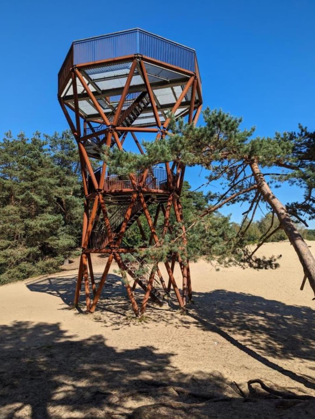 Vakantiehuis Op Rustig Bospark Veluwe Вортхёйзен Экстерьер фото